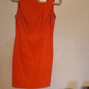 Elegant Red Sleeveless Dress